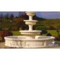 JVmoebel Skulptur Becken für Zierbrunnen Springbrunnen Brunnen Garten Fontaine Teich