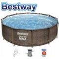 pressiode Pool Bestway Steel Pro MAX 366 x 100 cm Pool 56709 Zubehör