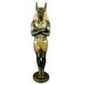 JVmoebel Skulptur Ägyptische Figur Schakal Anubis aus Kunststoff