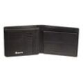 Esquire Geldbörse Esquire RFID Black Geldbörse RFID Schutz und Card-Safe GO 2282 Geldbeu
