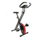 Fjoerdesports Heimtrainer Faltbarer Heimtrainer mit LCD Display Hometrainer Fitnessfahrrad (Maximales Benutzergewicht 110 Kg inkl. verstellbaren Sitz