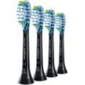 Philips Sonicare Aufsteckbürsten Premium Plaque Defense, schwarz, schwarz