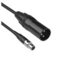 euroharry Mini XLR Buchse 3Pin auf XLR-Stecker 3Pin Stecker Audio- & Video-Kabel