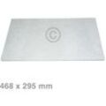 Bauknecht - Whirlpool Glasplatte Abdeckplatte 468x295mm für Kühlschrank - Nr.: 481245088125