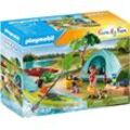 Playmobil® Konstruktions-Spielset Zelten (71425), Family & Fun, (54 St), bunt