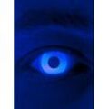 Maskworld Motivlinsen Glow Jahreslinsen Blaue UV Party Kontaktlinsen