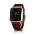 CoverKingz Smartwatch-Armband Leder Armband für Apple Watch 49/45/44/42mm Series Ultra/8/7/6/SE/5