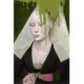 queence Acrylglasbild Nonne, grün