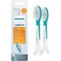 Philips Sonicare Aufsteckbürsten Standard-Bürstenköpfe for Kids HX6042/33, mit Schalltechnologie, kompatibel mit allen Sonicare-Zahnbürsten, weiß