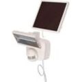 Brennenstuhl LED Solarleuchte SOL 800, Bewegungsmelder, LED fest integriert, Tageslichtweiß, mit Bewegungsmelder und Solar-Panel, weiß