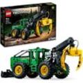 LEGO® Konstruktionsspielsteine John Deere 948L-II Skidder (42157), LEGO® Technic, (1492 St), Made in Europe, bunt