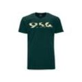 AHORN SPORTSWEAR T-Shirt 964_EGGSHELL mit modischem Print, grün