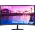 Samsung S27C390EAU Curved-LED-Monitor (68,6 cm/27 ", 1920 x 1080 px, Full HD, 4 ms Reaktionszeit, 75 Hz, VA LED), schwarz
