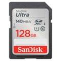 SanDisk SDXC Ultra 128GB (Class 10/UHS-I/140MB/s)