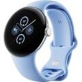 Google Pixel Watch 2 WiFi Smartwatch (Watch OS 4), silberfarben