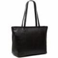 The Chesterfield Brand Salo Shopper Tasche Leder 39 cm Laptopfach black