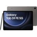 Samsung Galaxy Tab S9 FE 5G Tablet (10,9", 256 GB, Android,One UI,Knox, 5G, AI-Funktionen), grau