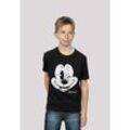 F4NT4STIC T-Shirt Disney Micky Maus MICKEY Unisex Kinder,Premium Merch,Jungen,Mädchen,Bedruckt, schwarz