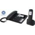 Telekom Sinus PA 207 plus 1 Schnurloses DECT-Telefon (Mobilteile: 1), schwarz