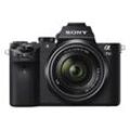 Sony A7 II Systemkamera (SEL-2870, 24,3 MP, NFC, WLAN (Wi-Fi), Gesichtserkennung, HDR-Aufnahme, Makroaufnahme), schwarz