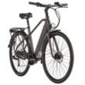 Alu E-Citybike Herren Mantova 28'' E-Bike grau 250 Watt Li-Ion 36V/10,4 Ah 7 Gänge