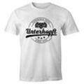 MoonWorks Print-Shirt Chronisch Unterhopft Total Herren T-Shirt Since Ever Fun-Shirt mit Print