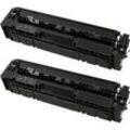 2 Ampertec Toner ersetzt HP CF400XD 201X schwarz