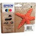 4 Epson Tinten C13T03A640 603XL 4-farbig