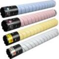 4 Alternativ Toner ersetzt Konica Minolta TN-514 K C M Y 4-farbig