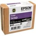 Epson Tinte C13T47AD00 T47AD violet