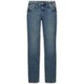 TOM TAILOR Damen Alexa Straight Jeans, blau, Uni, Gr. 27/30