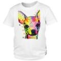 Tini - Shirts Print-Shirt Chihuahua Kinder Tshirt buntes Hundemotiv Kindershirt : Chihuahua