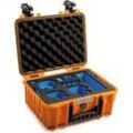 B&W International B&W GoPro Case Typ 3000 für GoPro Hero 9/10/11/12 mit Schaumstoffeinsatz 11,7 l - Orange