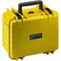 B&W International B&W Outdoor Case Typ 2000 6,6 l - Gelb Inklusive Schaumstoffeinsatz