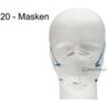 20 x 3MTM Einweg-Atemschutzmaske 8810 FFP 2 NR D