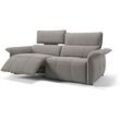 Stoffcouch ADRIA 3-Sitzer Sofa - grau