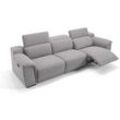 Designercouch MONTEFINO 3-Sitzer XXL Megasofa - Grau