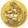 1 Unze Goldmünze Ruanda Nautical Serie - 500 Jahre Victoria 2019