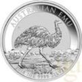 1 Unze Silbermünze Australien Emu 2018