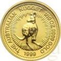 1/10 Unze Goldmünze Australien Känguru 1999