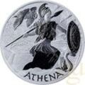 5 Unzen Silbermünze Tuvalu - Gods of Olympus - Athena 2022