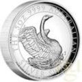 5 Unzen Silbermünze Australien Schwan 2020 - High Relief - polierte Platte