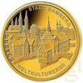 1/2 Unze Goldmünze - 100 Euro Bamberg 2004 (F)