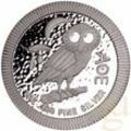 1 Unze Silbermünze Niue Eule von Athen