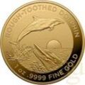 1 Unze Goldmünze Australien Rough-Toothed Delfin 2023