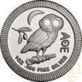 1 Unze Silbermünze Niue Eule von Athen 2021