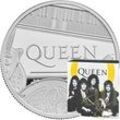 5 Unzen Silbermünze Music Legends - Queen 2020 - polierte Platte