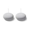 Google Nest Mini (2. Gen) 2er-Pack - Smarter Lautsprecher mit Sprachsteuerung