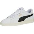 PUMA® Smash v3 Sneaker, Leder, Logo, für Herren, weiß, 46