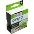 Dymo Originalband 45800 schwarz auf transparent 19mm x 7m